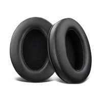 Náušníky pre slúchadlá Audio Technica z kože - Čierne, ATH-M50X, M50XBT, M40X, M30X, M20X, M70X, MSR7