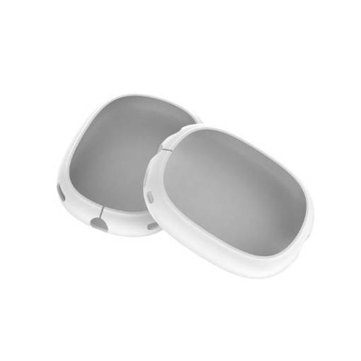 Foto - Kryty na slúchadlá Apple AirPods Max - Biele, silikónové