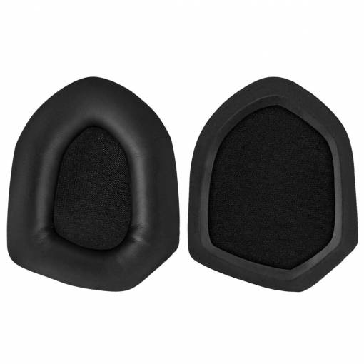 Foto - Náhradné náušníky pre slúchadlá Logitech UE4500 - Čierne, kožené