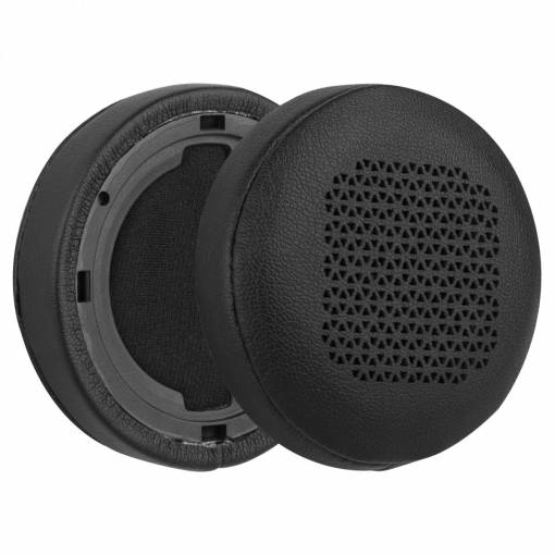 Foto - Náhradné náušníky pre slúchadlá JBL Duet Bluetooth - Čierne, kožené