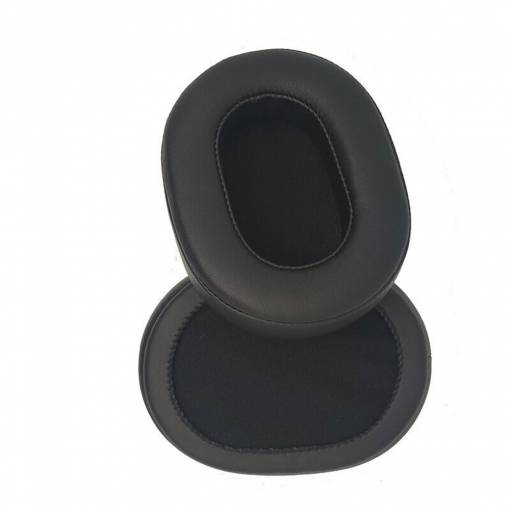 Foto - Náhradné náušníky pre slúchadlá Sony WH-L600 - Čierne, kožené