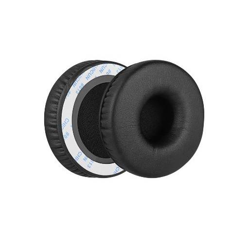 Foto - Náhradné náušníky pre slúchadlá Sony WH-XB700 - Čierne, kožené